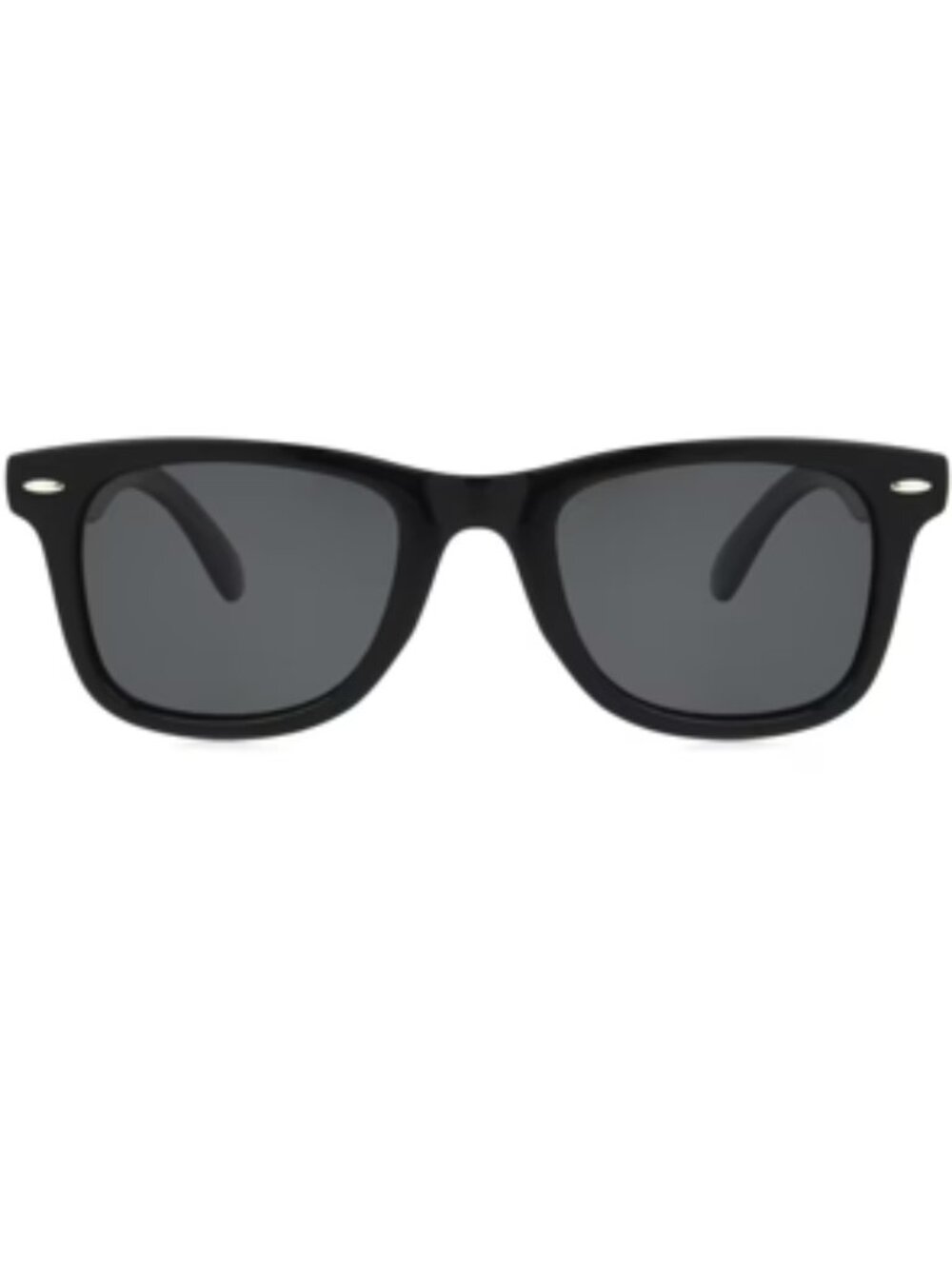Foster Grant Jace Men's Polarized Wayfarer Sunglasses in Black and Blue